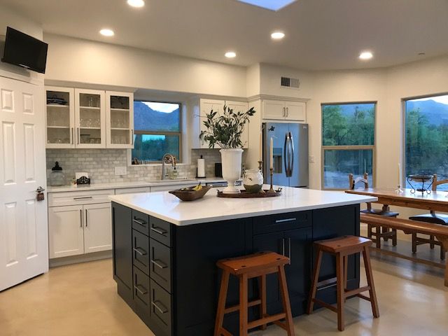Complete $25,000 kitchen, including appliances, Quartz counters, and Mantra cabinets