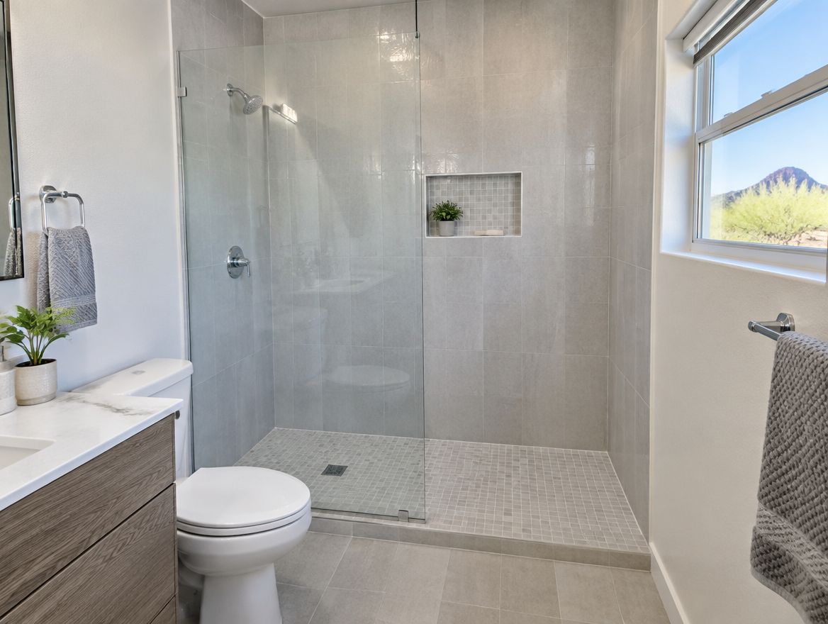 Walk-in showers & tub-to-shower conversions — design inspiration
