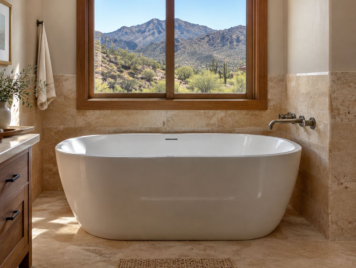 Soaking tubs & spa-style master baths — design inspiration